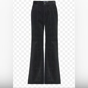 Very full flare/wide leg corduroy pants